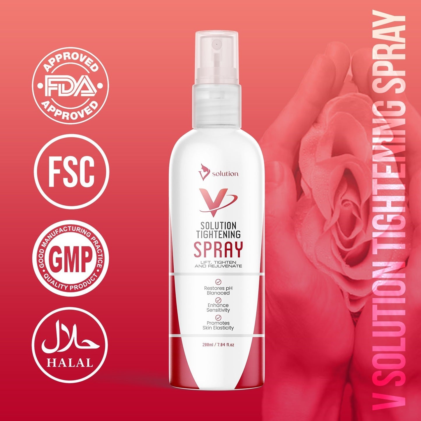 V Tight Spray . (USA)